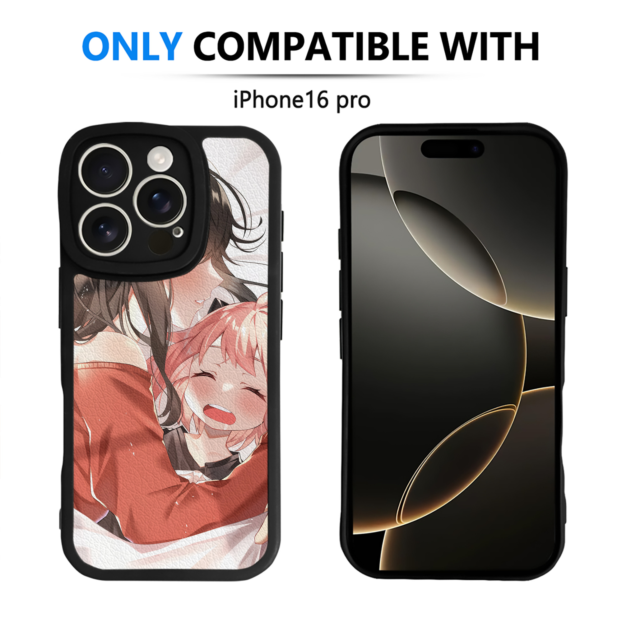 （画像用） SPY×FAMILY间谍家家酒 【iPhone 16シリーズ対応】シリコンスマホケース（レザー調） 材質：シリコン
